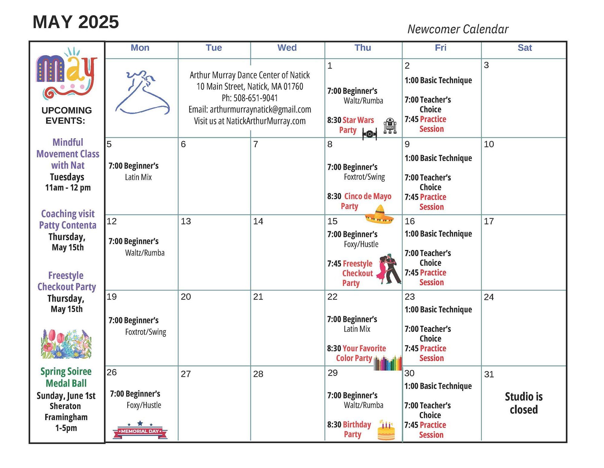 May 2025 Newcomer Natick