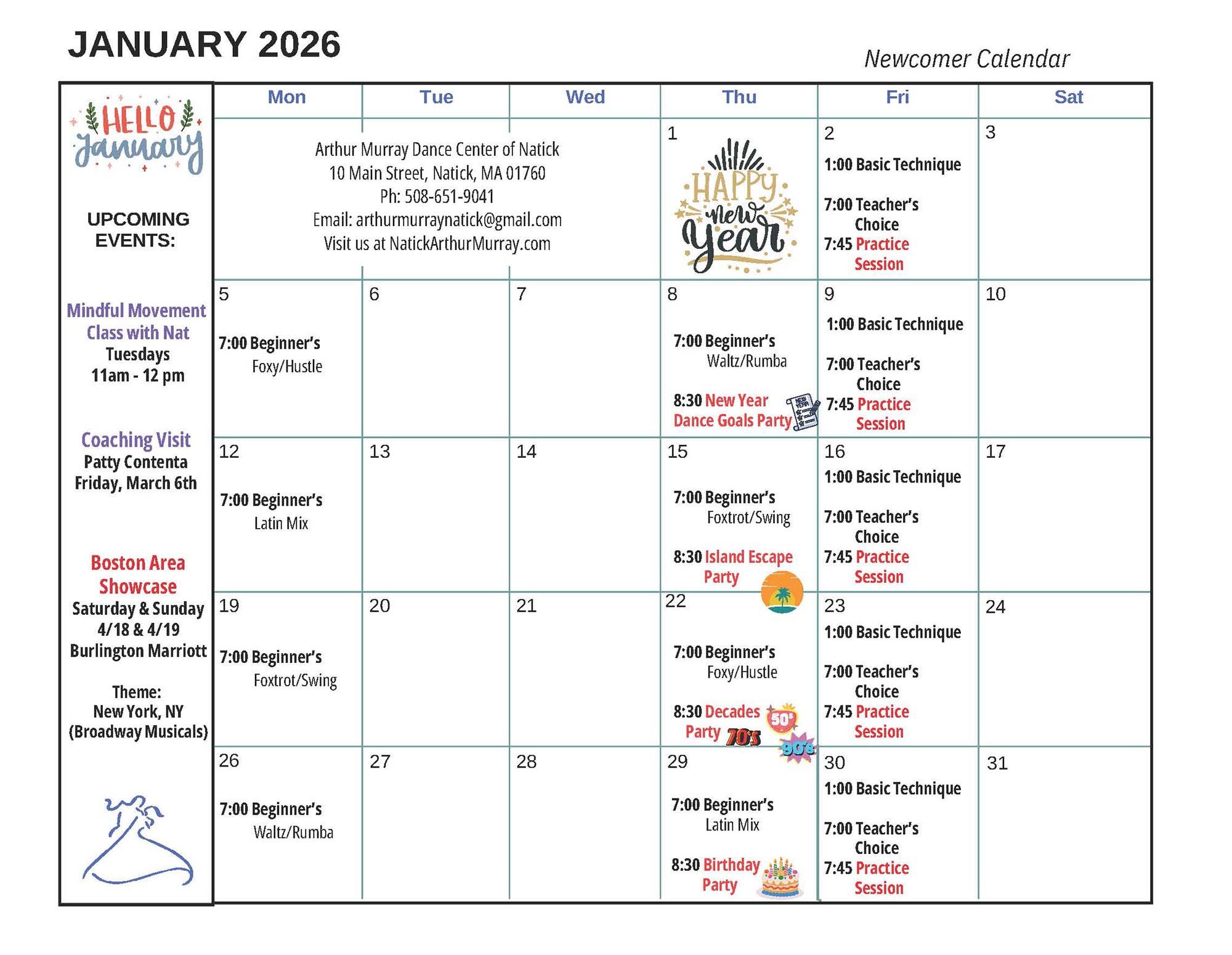 January 2026 - Newcomer - Natick