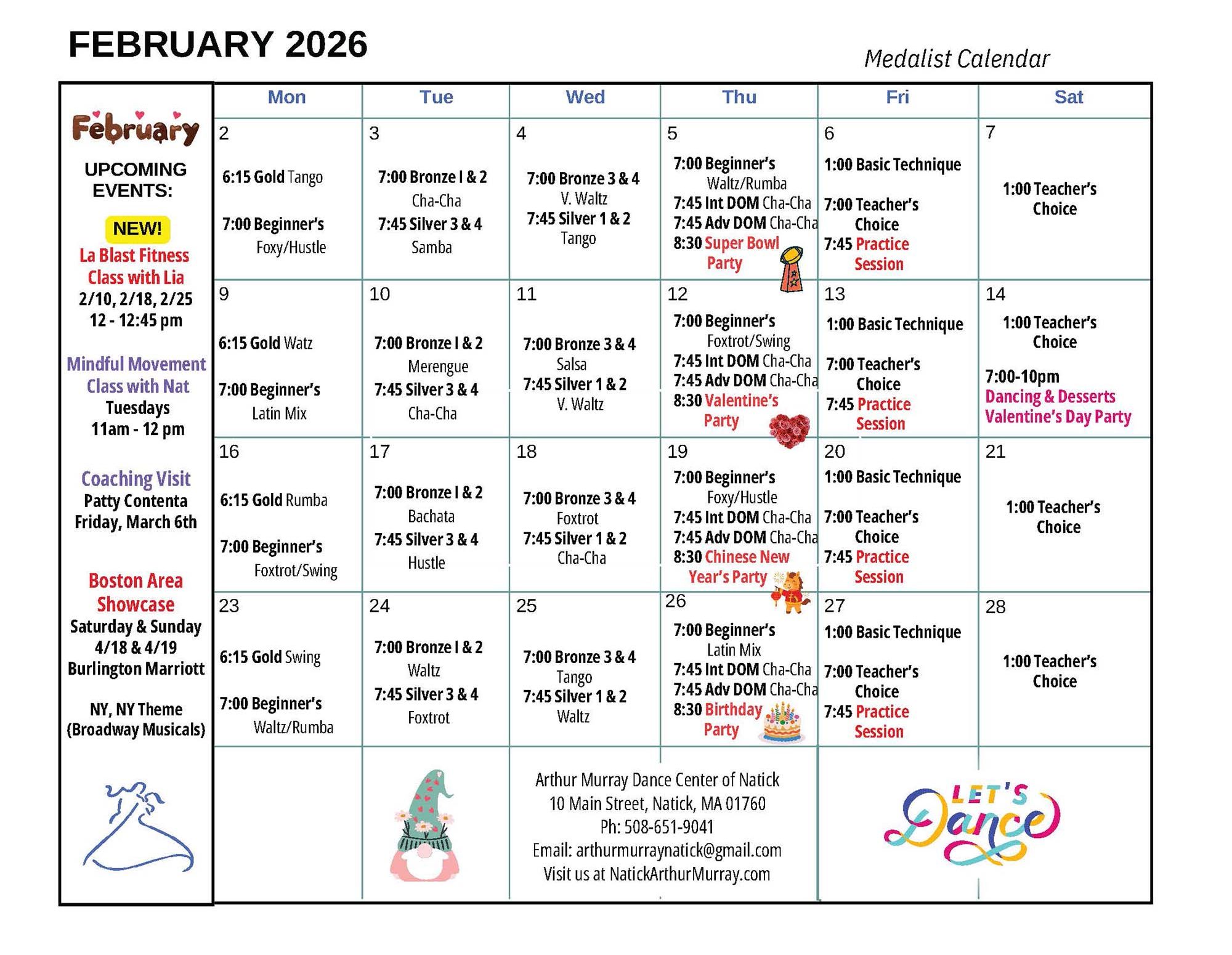 February 2026 - Medalist - Natick